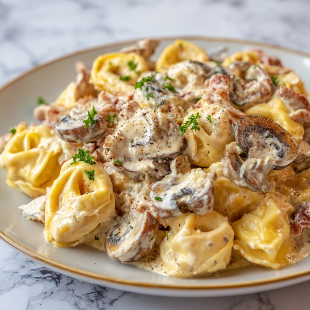 Philly Cheesesteak Tortellini Pasta Recipe - Recipe Image