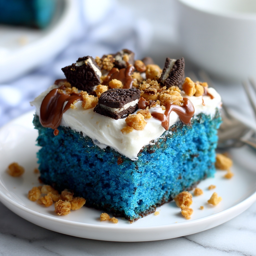 Cookie Monster Cinnamon Roll Recipe - Recipe Image