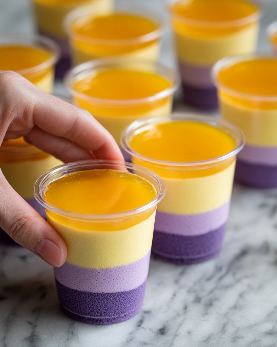 Ube Biko Leche Flan Recipe - Recipe Image