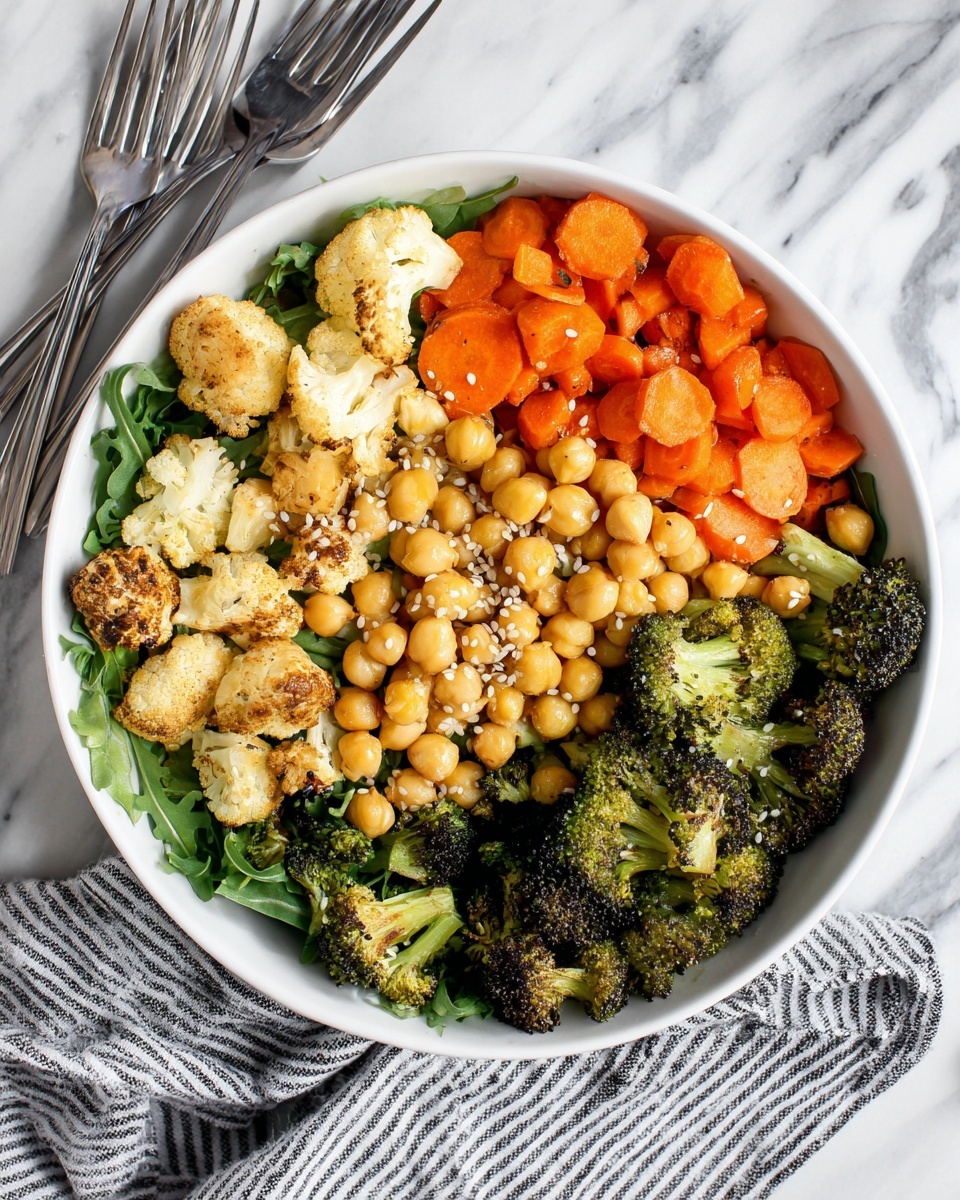 Roasted Vegetable and Brown Rice Bowl Recipe - Recipe Image