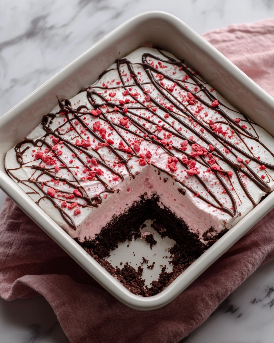 Peppermint Ice Cream Cake Recipe - Recipe Image