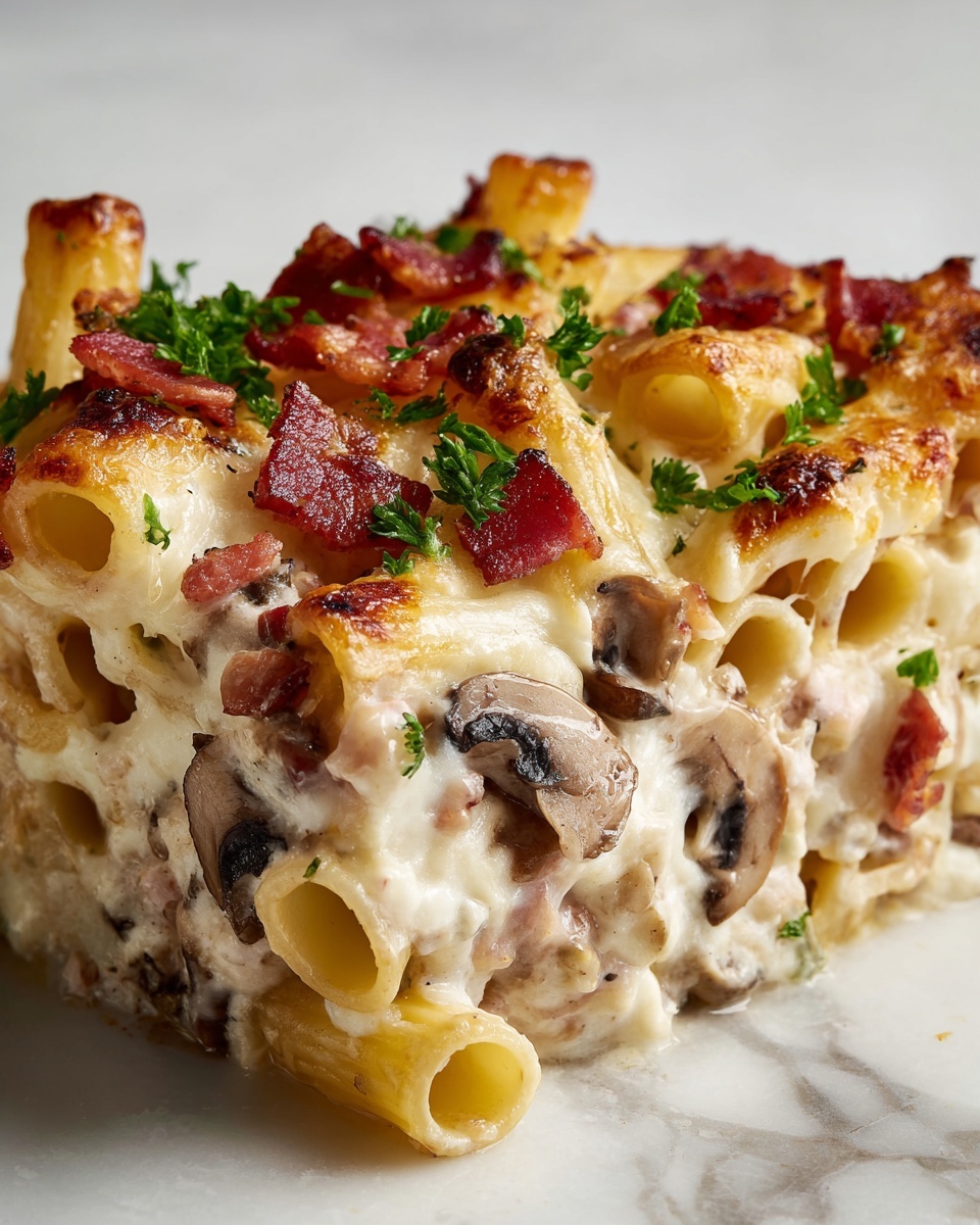 Chicken Alfredo Bake Recipe - Recipe Image