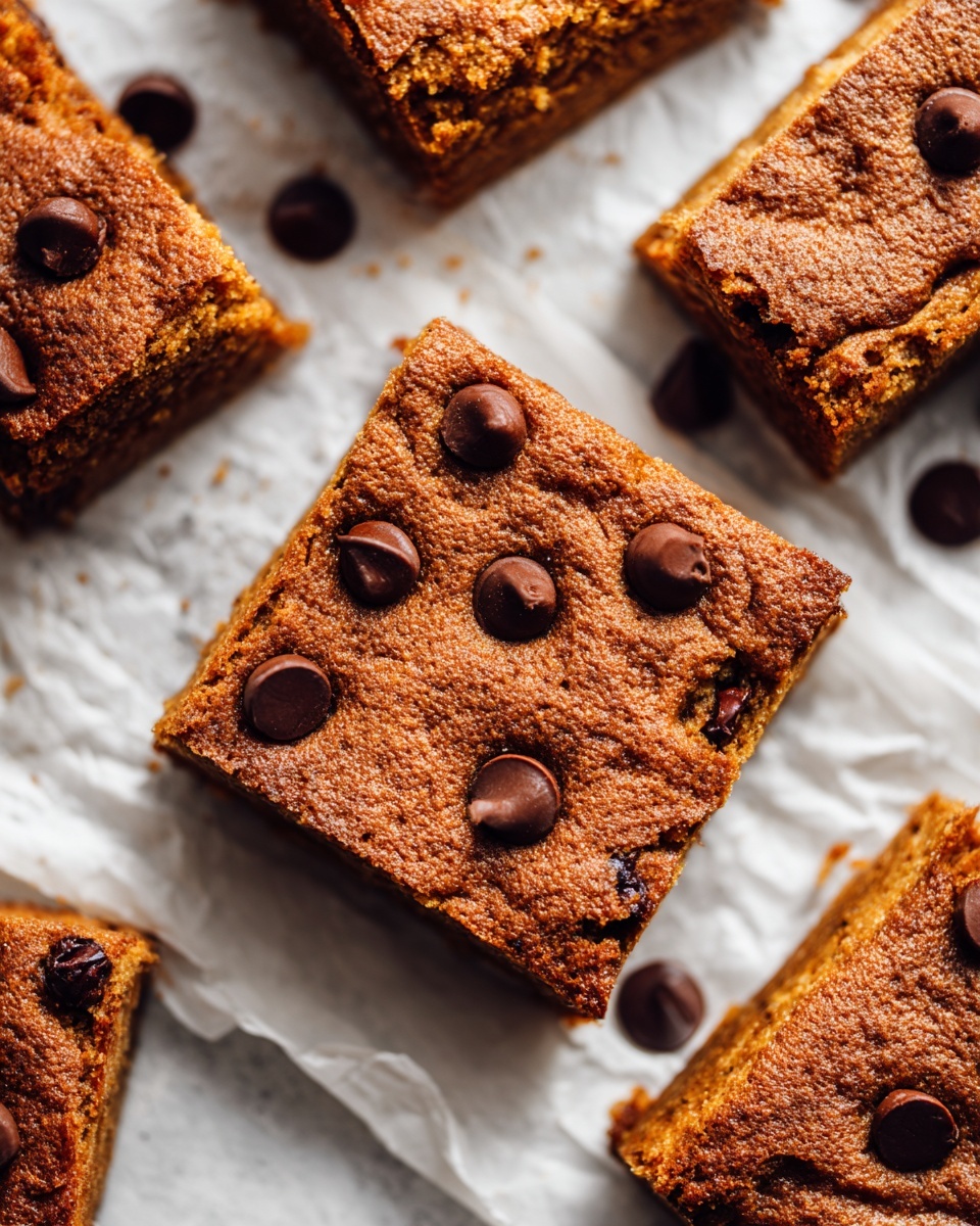 Healthy Peanut Butter Greek Yogurt Breakfast Blondies Recipe - Recipe Image