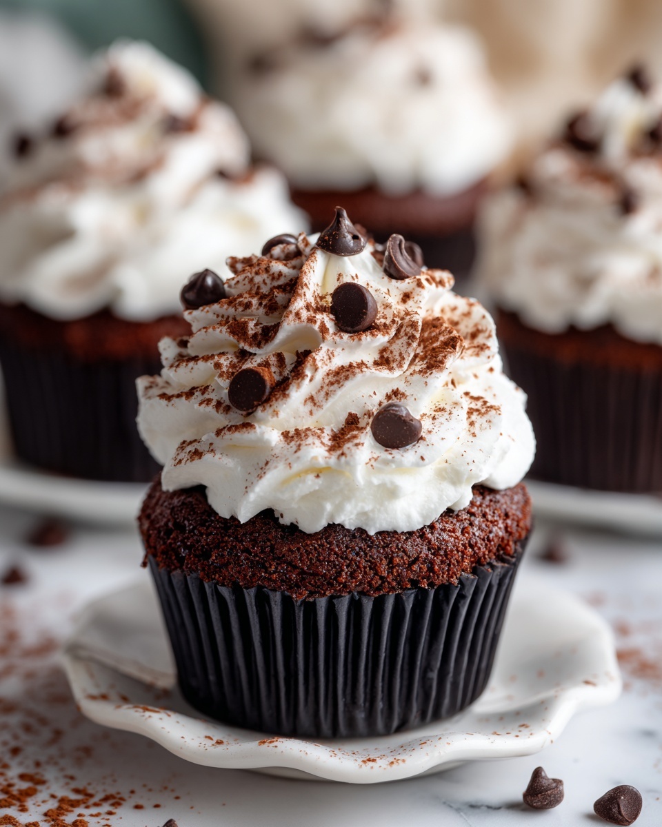 Chocolate Lasagna Cupcakes Recipe - Recipe Image