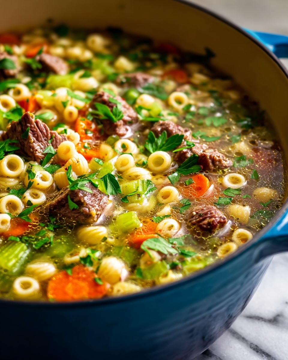 Hearty Beef and Barley Soup Recipe - Recipe Image