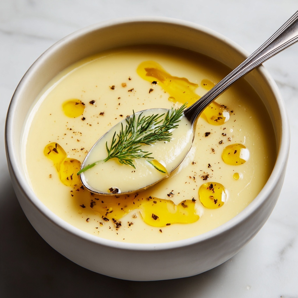 Easy Avgolemono Soup Recipe - Recipe Image