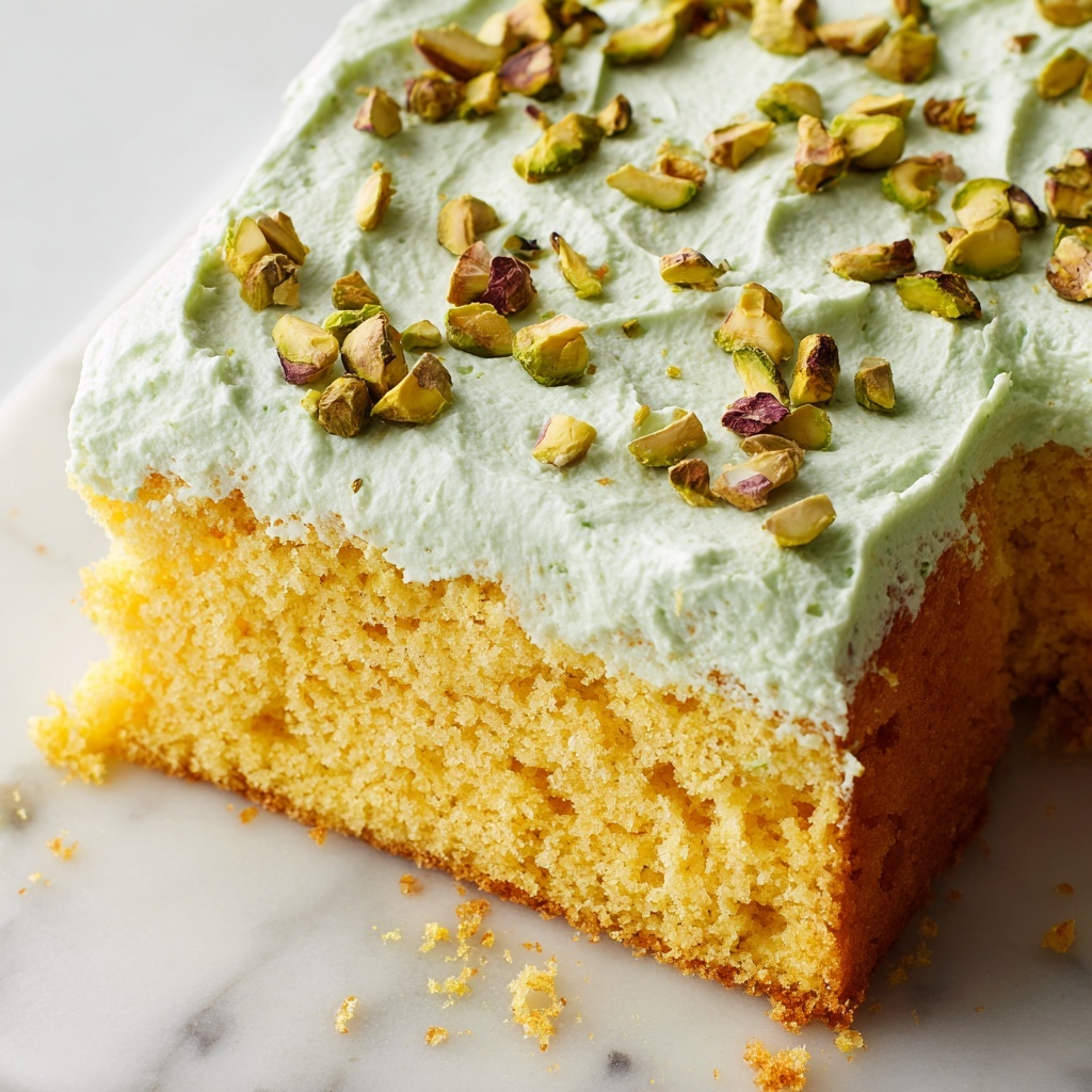 Pineapple Pistachio Cake Recipe - Recipe Image