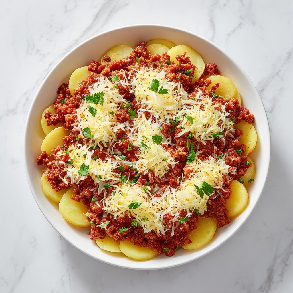 Cheesy Taco Potato Casserole Recipe - Recipe Image