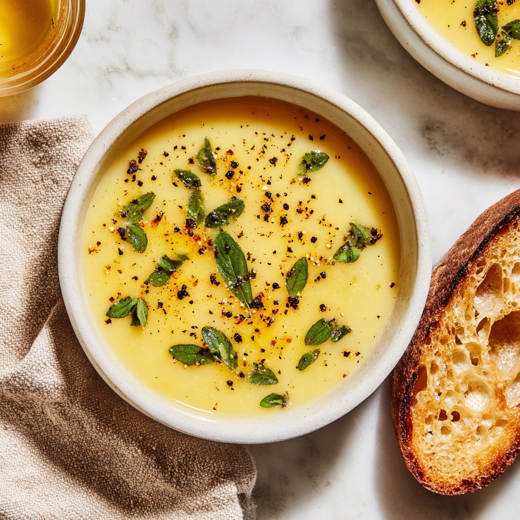 Creamy Potato and Leek Soup Recipe - Recipe Image