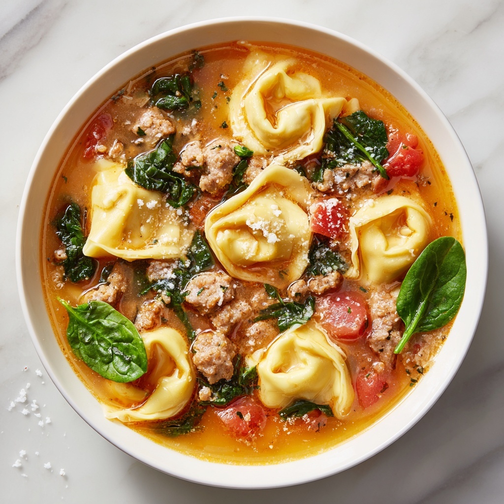 Sausage Tortellini Soup Recipe - Recipe Image