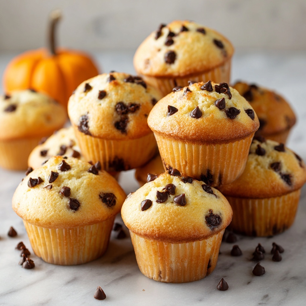 Pumpkin Chocolate Chip Muffins Recipe - Recipe Image