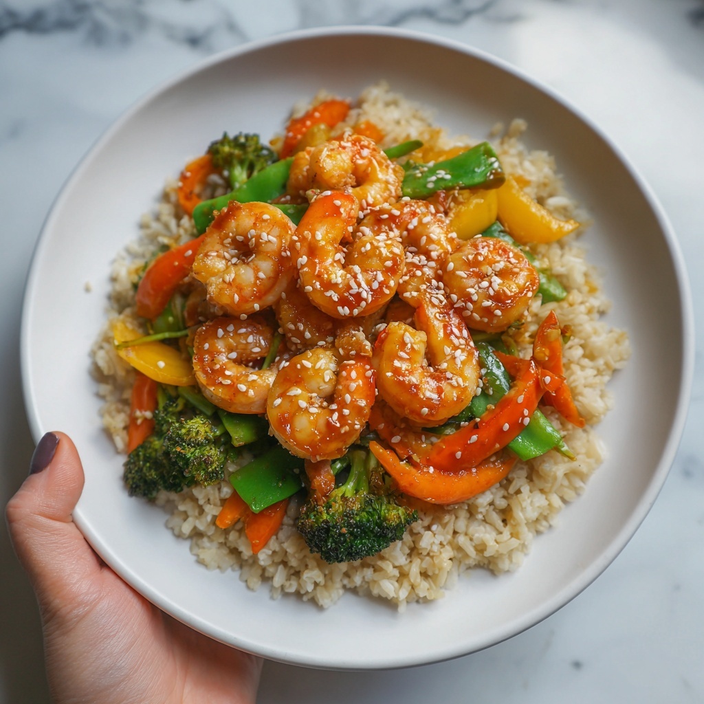 Healthy Stir-Fry Shrimp Recipe - Recipe Image