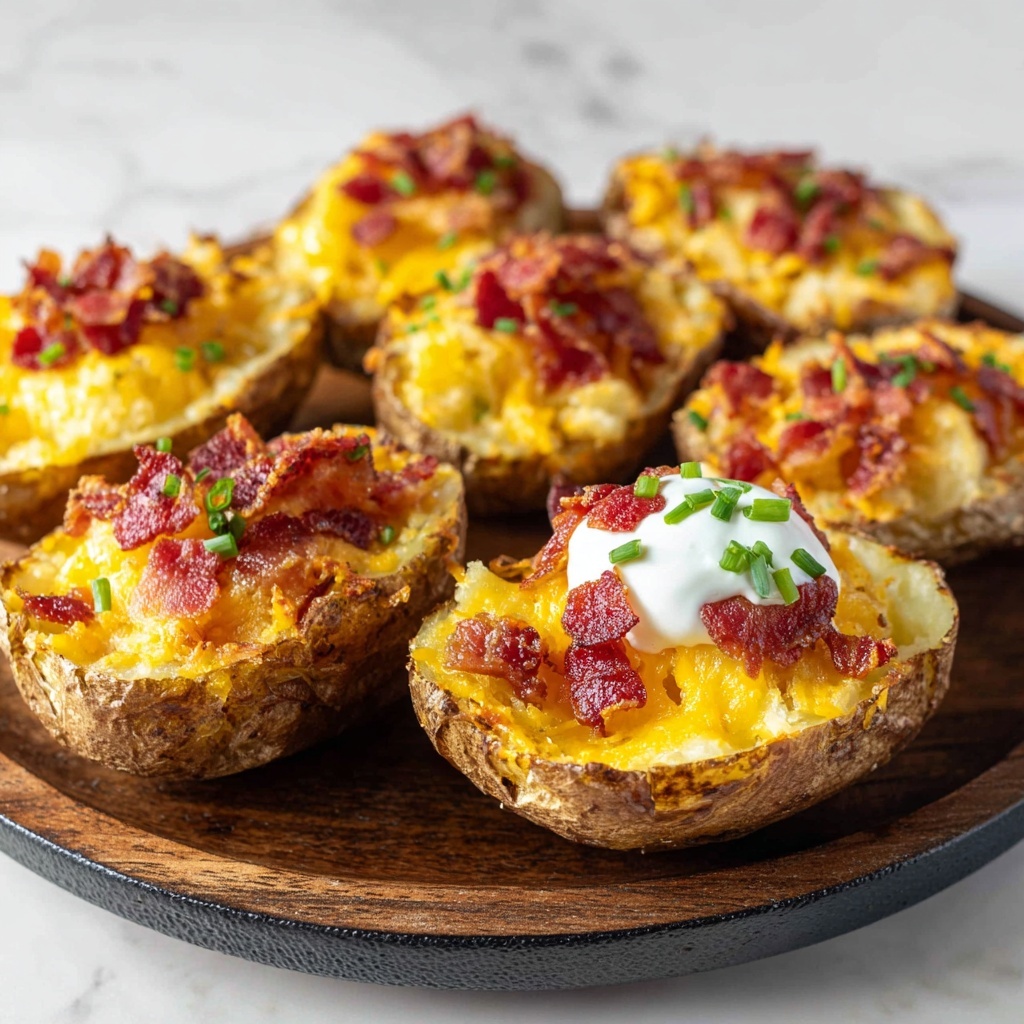 Loaded Potato Skins Recipe - Recipe Image