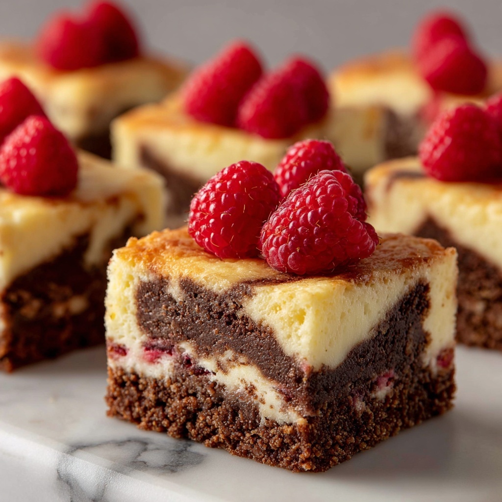 Raspberry Cheesecake Bars Recipe - Recipe Image