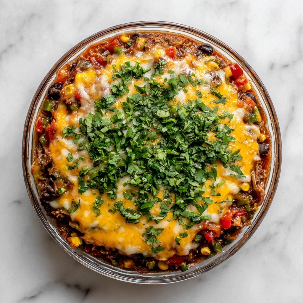 Easy Chicken Burrito Casserole Recipe - Recipe Image