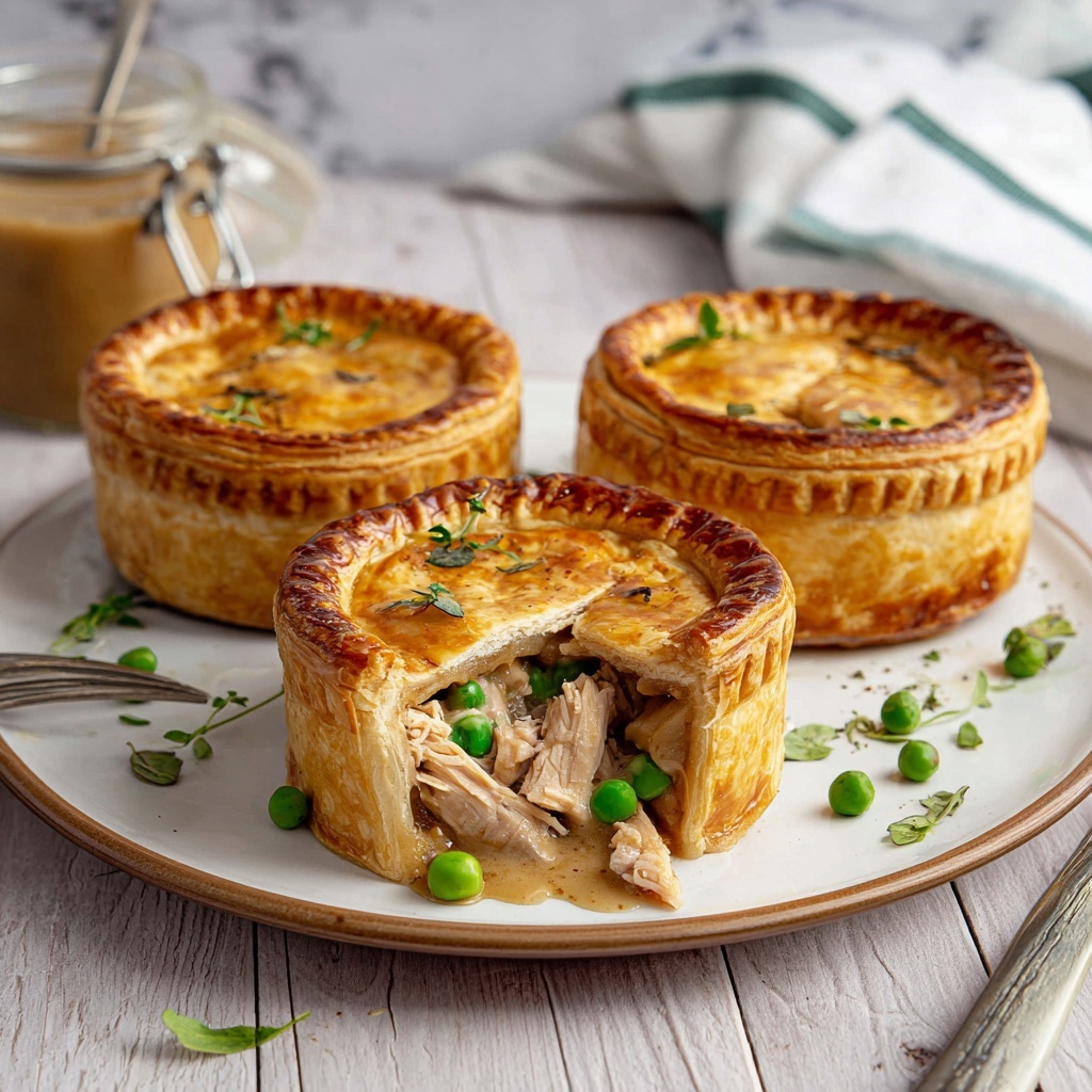 Chicken and Creamy Mushroom Biscuits Bake Recipe - Recipe Image