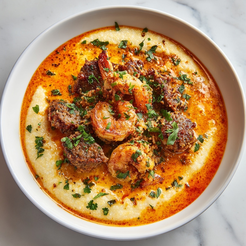 Lowcountry Shrimp and Grits Recipe - Recipe Image