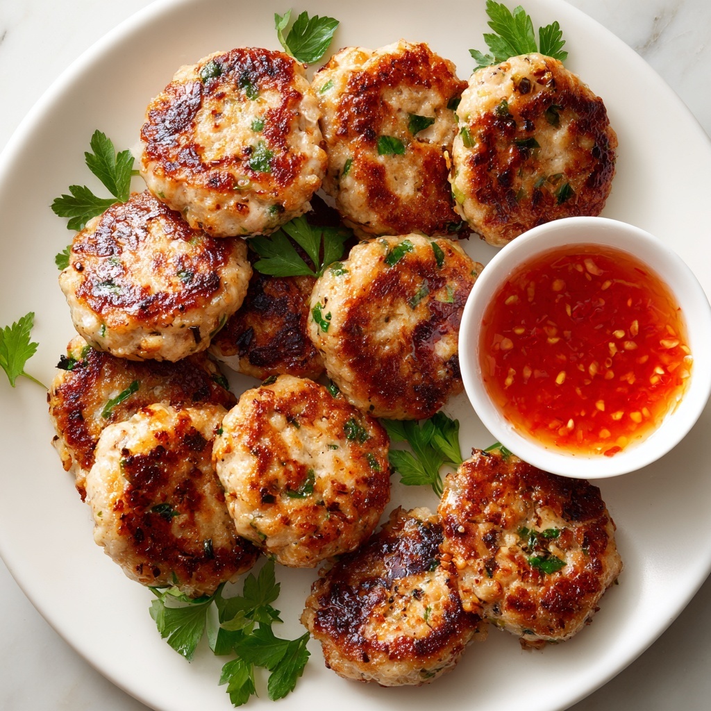 Cheesy Chicken Rissoles with Vegetables and Dipping Ketchup Recipe - Recipe Image