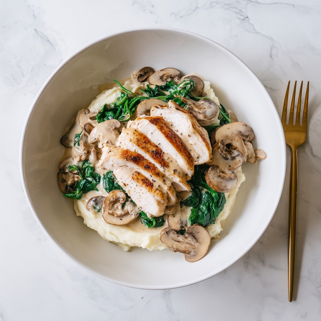 Creamy Chicken Florentine Skillet Recipe - Recipe Image