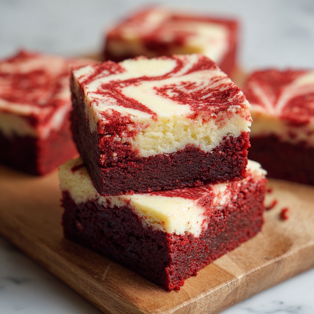 Red Velvet Brownies Recipe - Recipe Image