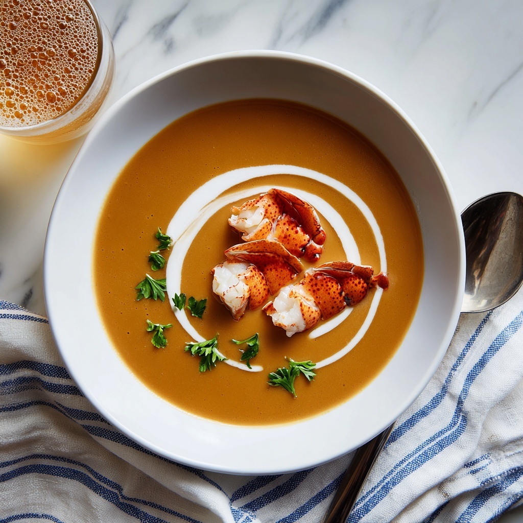 Velvety Lobster Bisque Recipe - Recipe Image