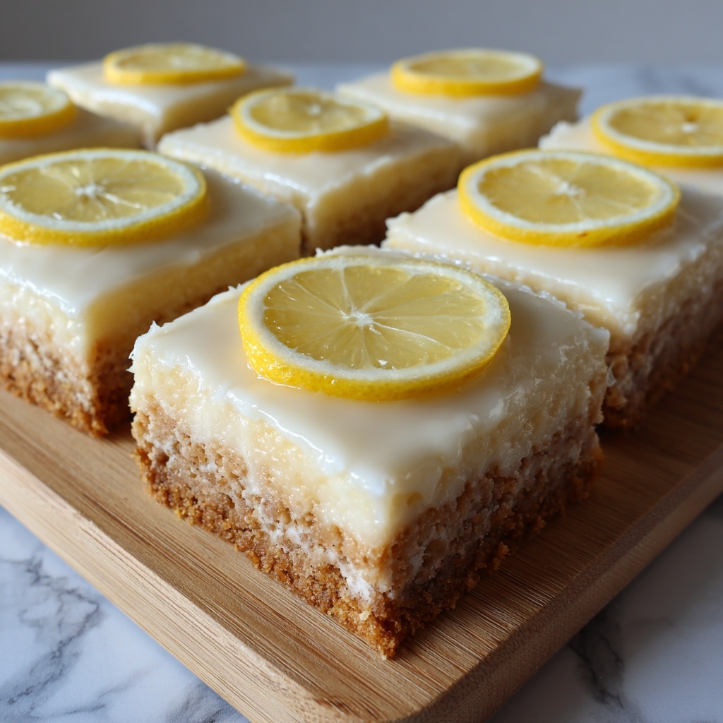 Lemon Cheesecake Bars Recipe - Recipe Image