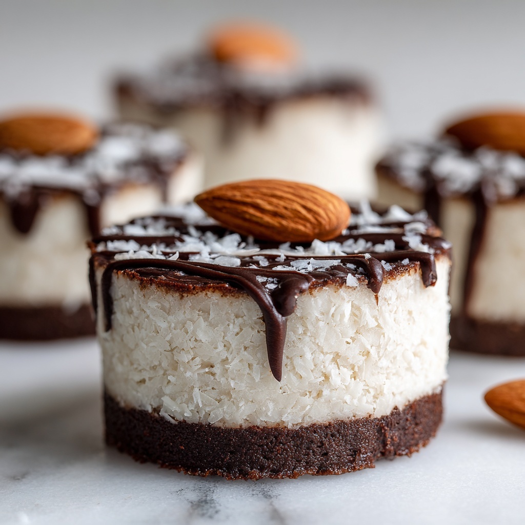 Coconut Macaroons with Optional Chocolate Dip Recipe - Recipe Image