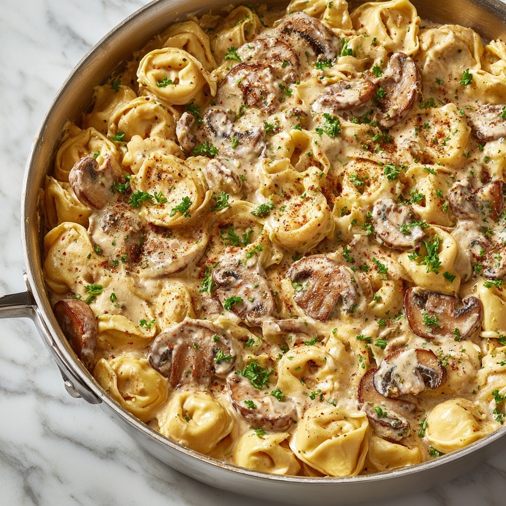 Philly Cheesesteak Tortellini Pasta Recipe - Recipe Image
