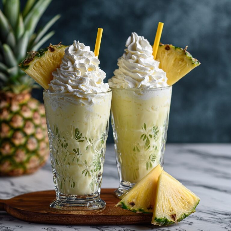 Pina Colada Milkshakes Recipe