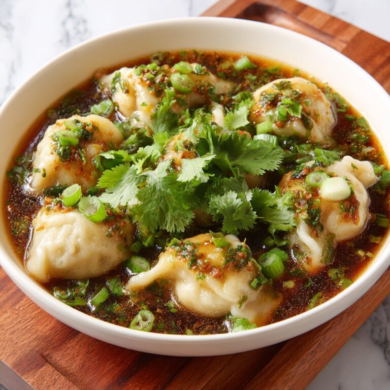 Homemade Wonton Soup Recipe