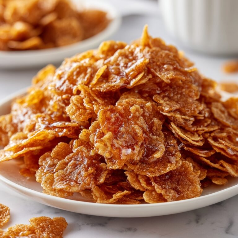 Cornflake Peanut Butter Cookies (No Bake) Recipe