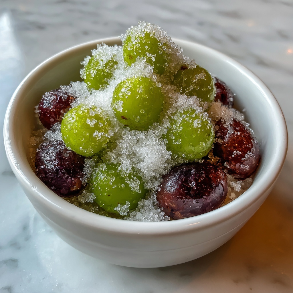 Candy Coated Grapes Recipe - Recipe Image