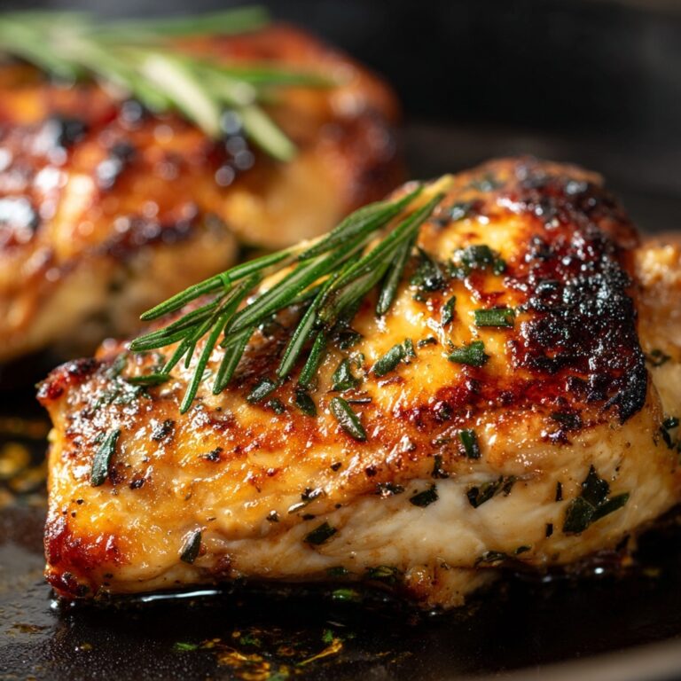 Balsamic Rosemary Chicken Breasts (Pan-Fried) Recipe