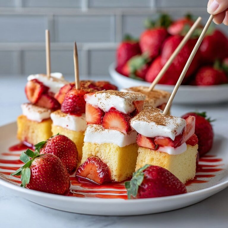 Strawberry Shortcake Kabobs: A Delicious and Easy Dessert Recipe