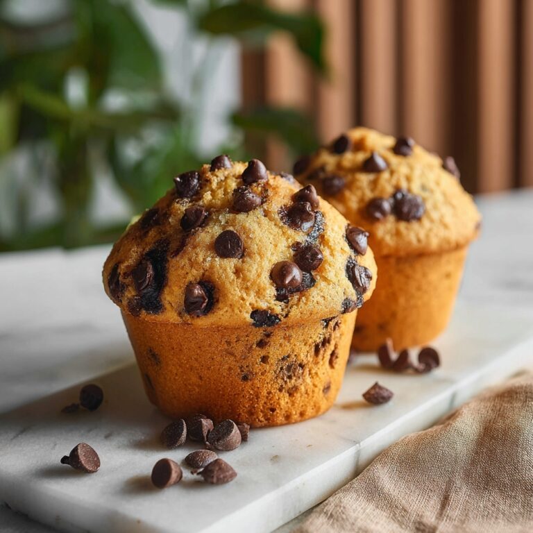 Vegan Chocolate Chip Muffins Recipe