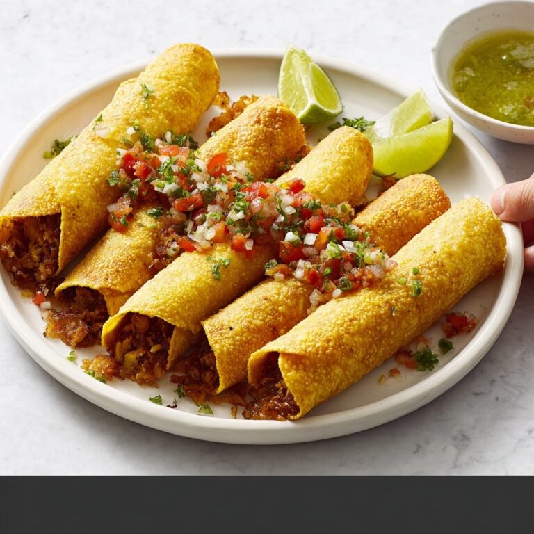 Spicy Beef Taquitos Recipe