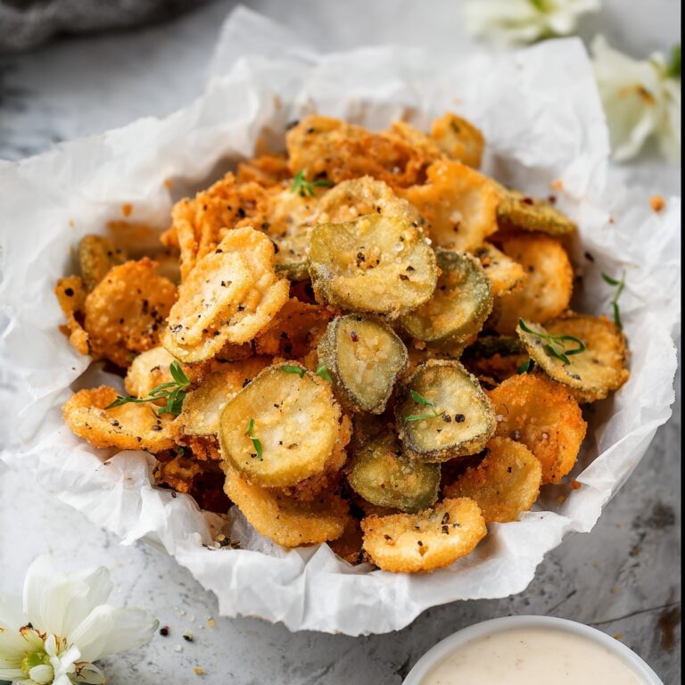 Crispy Deep Fried Pickles Recipe