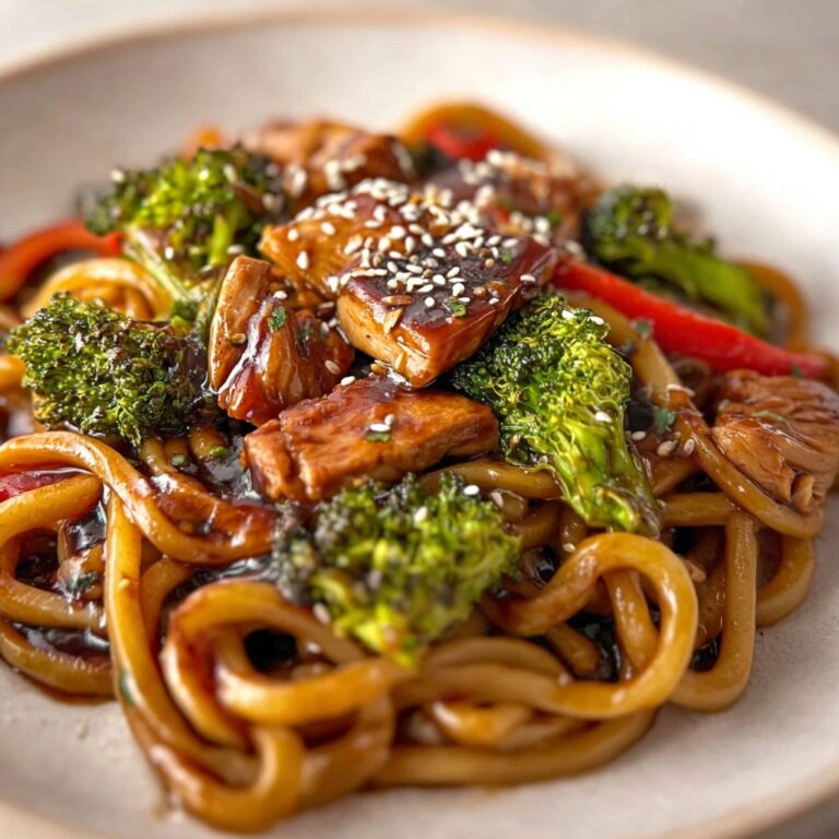 Chicken Teriyaki Noodles Recipe