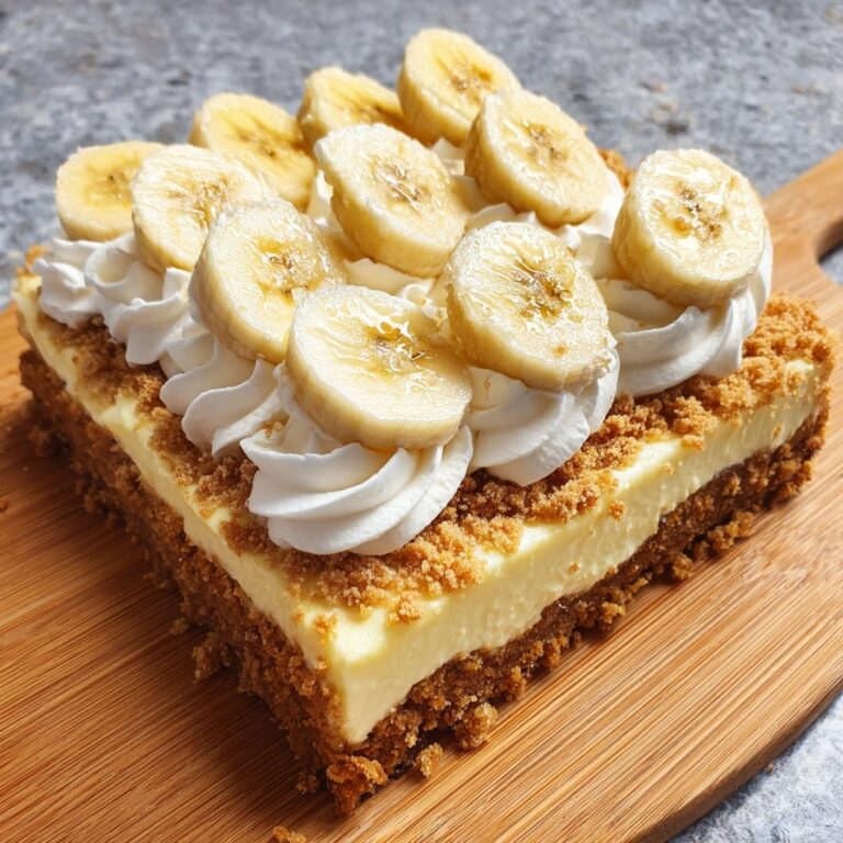 Banana Pudding Cheesecake Squares Recipe