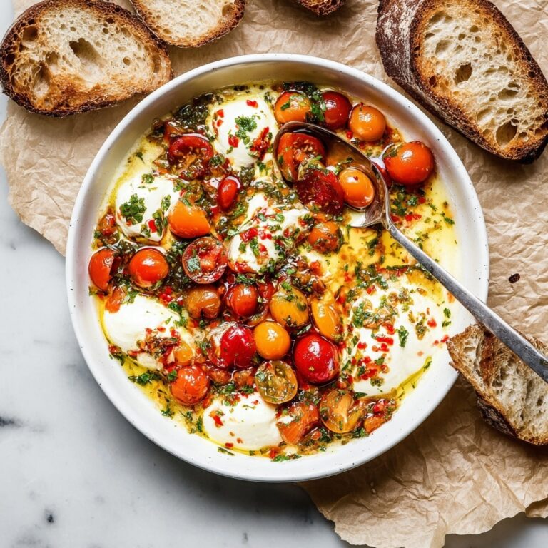 Calabrian Chili and Burrata Appetizer Recipe