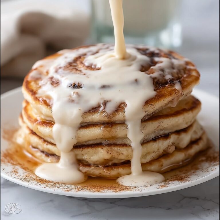 Cinnamon Roll Pancakes Recipe