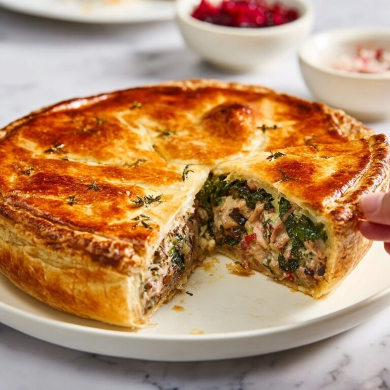 Three-Meat Italian Pie Recipe