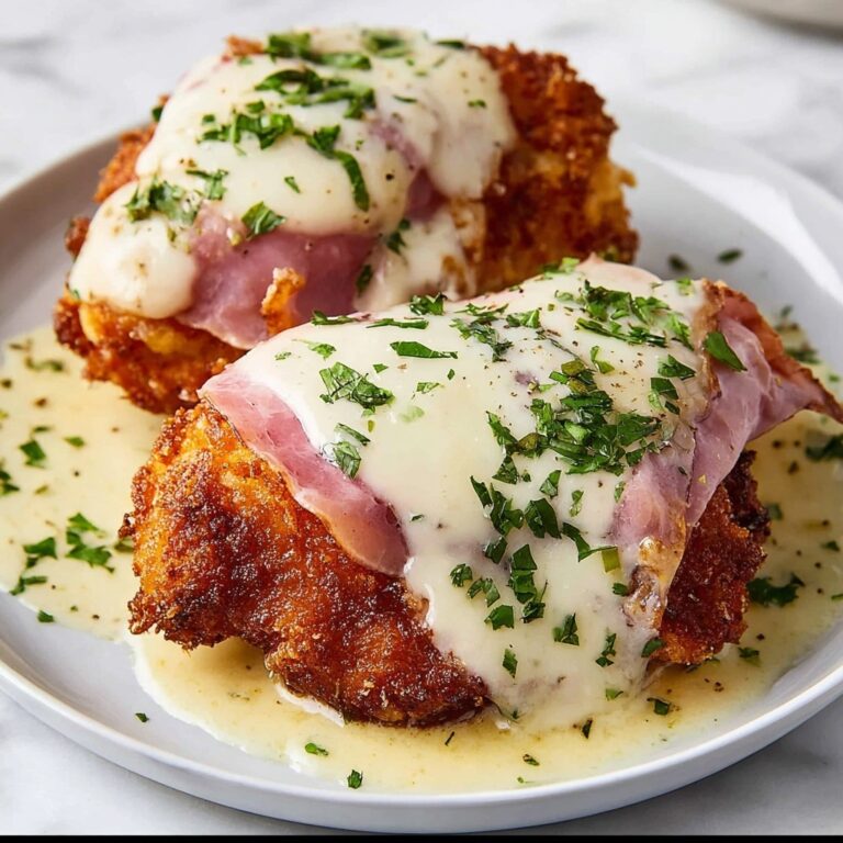 Skillet Chicken Cordon Bleu Recipe