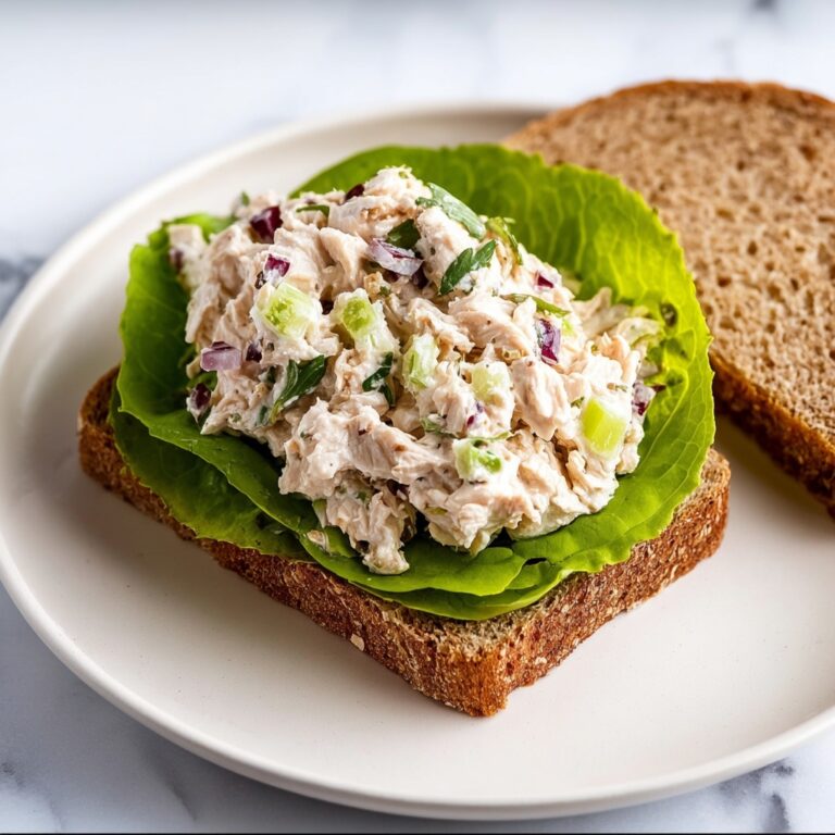 Creamy Tuna Salad with Mayonnaise, Red Onion, and Dill Pickle Relish Recipe