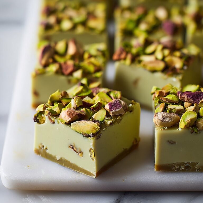 Pistachio White Chocolate Fudge Recipe