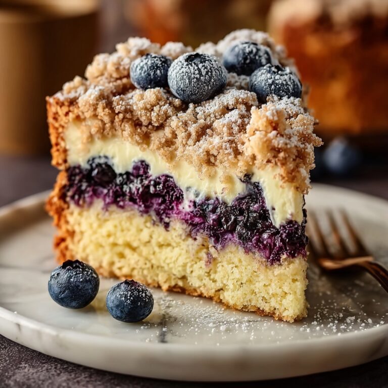 Blueberry Sour Cream Coffee Cake Recipe