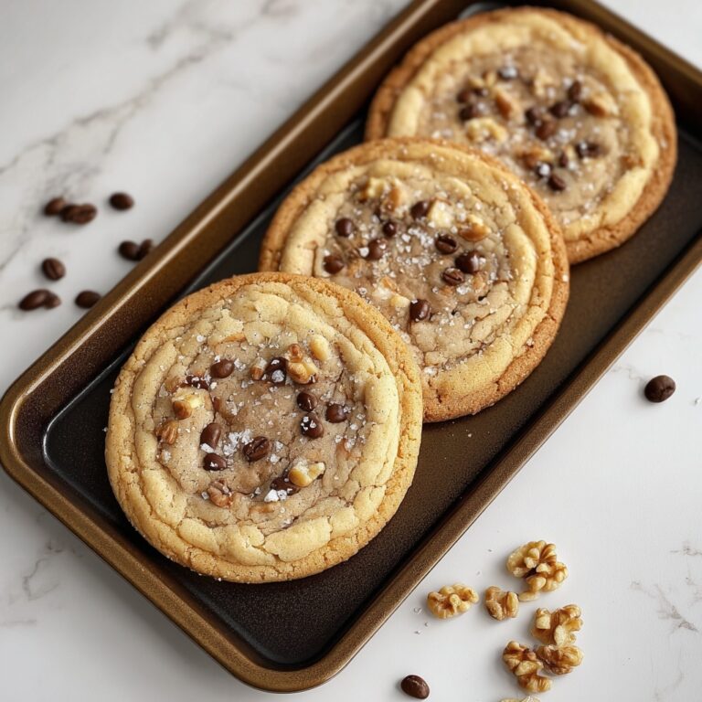 Brown Butter Coffee Toffee Cookies Recipe