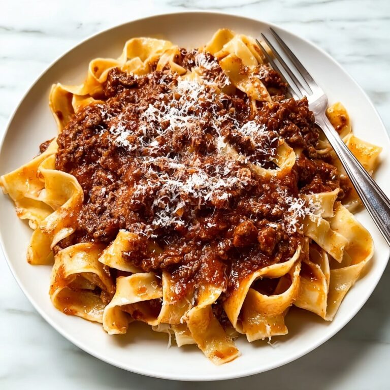 Tuscan Ragu with Beef and Pork Sausage Recipe