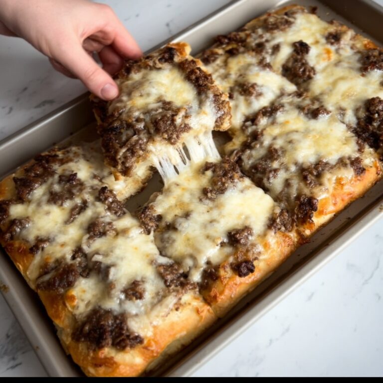 Steak Garlic Cheese Bread Recipe