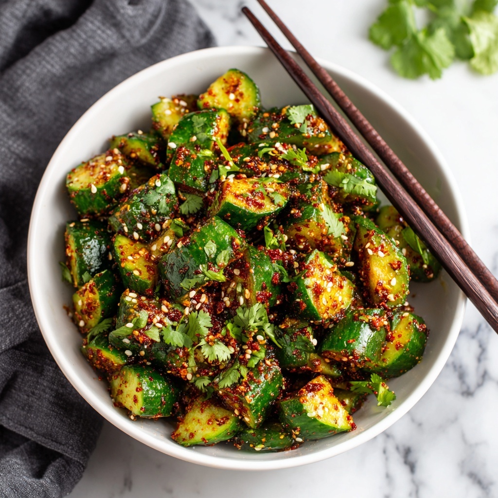 Korean Cucumber Salad Recipe - Recipe Image